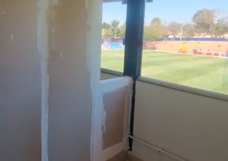 Obra iniciada Arena Vera Cruz