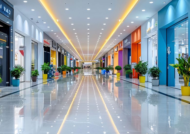 Obras comerciais com padrão ARTGESSO