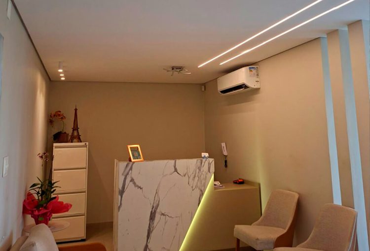 Obra finalizada! Consultório Dra. Lara Melina