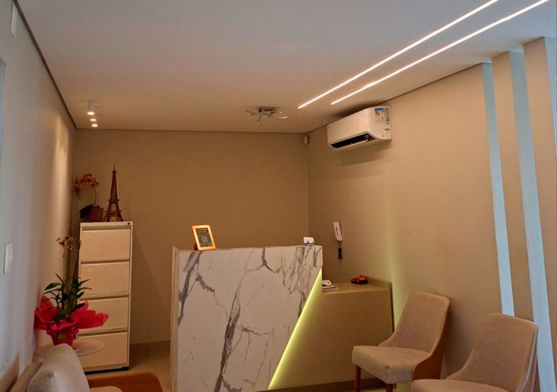 Obra finalizada! Consultório Dra. Lara Melina